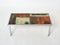 Ceramic Steel Coffee Table from Robert and Jean Cloutier, 1950s 7