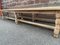 Rustic Benches in Natural Oak, 1950s, Set of 3 7