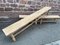 Rustic Benches in Natural Oak, 1950s, Set of 3 8