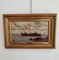 Adolphe Appian, Pêcheurs en mer, Oil on Wood, Framed 11