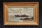 Adolphe Appian, Pêcheurs en mer, Oil on Wood, Framed 1