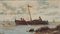 Adolphe Appian, Pêcheurs en mer, Öl auf Holz, gerahmt 2
