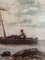 Adolphe Appian, Pêcheurs en mer, Oleo sobre madera, Enmarcado, Imagen 4