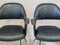Mid-Century Italian Chairs in Steel & Synthetic Fabric, 1950s, Set of 2 11