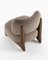 Modern Tobo Armchair in Fabric and Oak Wood by Collector Studio, Image 3