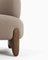Moderner Tobo Sessel aus Stoff & Eichenholz von Collector Studio 5