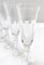 French Baccarat Crystal Champagne Coupes, 1970s, Set of 8, Image 4