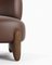 Modern Tobo Armchair in Leather and Oak by Collector Studio, Image 2