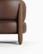 Moderner Tobo Sessel aus Leder & Eiche von Collector Studio 3