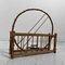 Vintage Japanese Bamboo Letter Stand, 1960s, Image 1