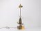Exotic Flower Table Lamp in Brass, Image 5