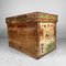 Caja de transporte de té japonesa de madera, 1950., Imagen 7