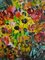 Uldis Krauze, Bouquet of Flowers with Sunflowers, 2000s, Oil on Board 2