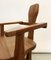 Sculpture Armchair in Teak, 1980s 8