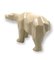 Art Deco Cubist Craquelé Polar Bear from L&V Ceram, France, 1970s 8