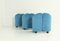 PS142 Armchair in Blue Nubuck Leather by Eugenio Gerli for Tecno, 1960s, Image 10