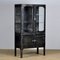 Vintage Glass & Iron Medical Cabinet, 1975, Image 2