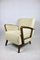 Fauteuil Loop Art Déco Beige, 1960s 10