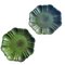 Porcelain Dishes Enameled in Green to Hang from Inthai Barcelona, Set of 2, Image 9