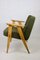 Olivgrüner Sessel aus Boucle, Joseph Chierowski zugeschrieben, 1970er 9