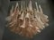 Large Pink Murano Glass Feather Chandelier by La Murrina, 1980s 15