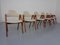 Compass Chairs in Teak by Kai Kristiansen for Sva Mobler, 1960s, Set of 6 5