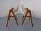 Compass Chairs in Teak by Kai Kristiansen for Sva Mobler, 1960s, Set of 6, Image 17