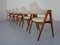 Compass Chairs in Teak by Kai Kristiansen for Sva Mobler, 1960s, Set of 6, Image 8