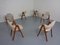 Compass Chairs in Teak by Kai Kristiansen for Sva Mobler, 1960s, Set of 6 25