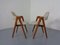 Compass Chairs in Teak by Kai Kristiansen for Sva Mobler, 1960s, Set of 6, Image 15