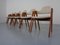 Chaises Compass en Teck par Kai Kristiansen pour Sva Mobler, 1960s, Set de 6 7