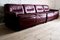 Leather Modular Sofa, 1970s, Set of 4, Image 1