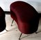 Mid-Century Stools in Kidney Form, Italy, Set of 2, Image 3