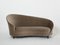 Velvet Rounded Meridienne Sofa from Federico Munari, 1960s 13