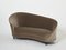 Velvet Rounded Meridienne Sofa from Federico Munari, 1960s, Image 9