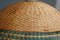 Dome Pendant Light in Woven Straw, Italy, 1960s 4