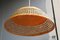 Dome Pendant Light in Woven Straw, Italy, 1960s, Image 6