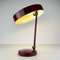 Rote Mid-Century Schreibtischlampe, Italien, 1960er 2