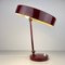 Mid-Century Red Desk Lamp, Italy, 1960s, Image 9