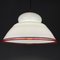 White Murano Pendant Lamp, Italy, 1970s 12