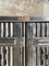 Taquilla con puertas dobles de hierro corrugado de Strafor, años 20, Imagen 7