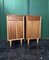 Golden Oak & Teak Bedside Tables by Harris Lebus of London, 1956, Set of 2 2