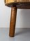 Brutalist French Coffee Table in Exotic Wood, 1960s, Image 9