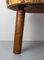 Tavolino da caffè brutalista in legno esotico, Francia, anni '60, Immagine 9