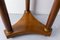 Empire French Iroko & Marble Plant Holder with 3-Legs, 1960s, Image 7