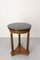 Empire French Iroko & Marble Plant Holder with 3-Legs, 1960s 5