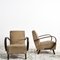 Armchairs 410 Model from Jindrich Halabala, 1930s, Set of 2 3