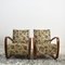 Armchairs H269 Model fro Jindrich Halabala, 1930s, Set of 2, Image 12