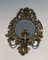 Louis XIV Wall Lights in Bronze and Mirror, Set of 2 6