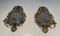 Louis XIV Wandlampen aus Bronze & Spiegel, 2er Set 3